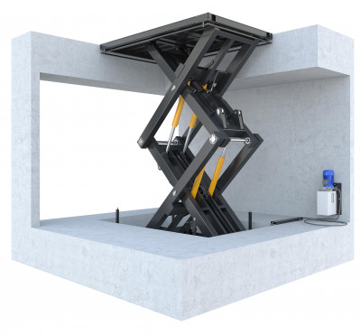 Стационарный гидравлический подъемник 3000 кг Фото в Казани