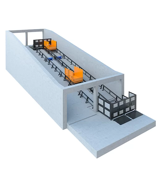 Наклонный грузовой подъемник 2000 кг Фото в Казани